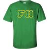 Farmhouse Fraternity Crest Twill Letter Tee(Forest Green)