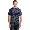 Fiji Essential Tie-Dye Lettered Tee(Black)