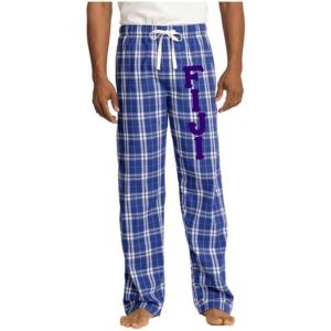 Greekgear Fiji Flannel Plaid Pant – PJ’s(Royal Blue)