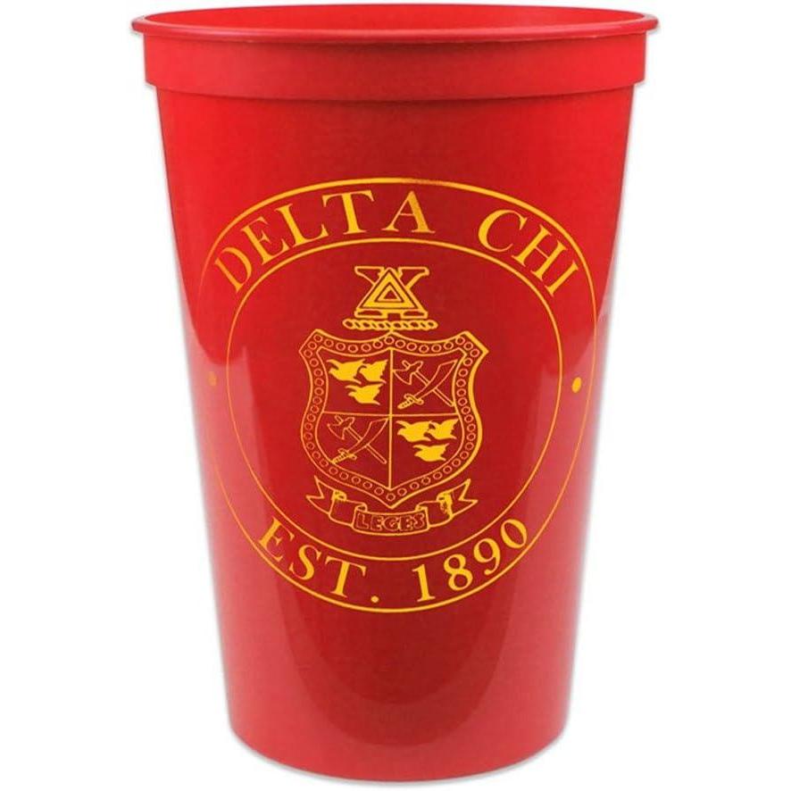 imageGreekgear Delta Chi Big Plastic Stadium Cup Set of 4
