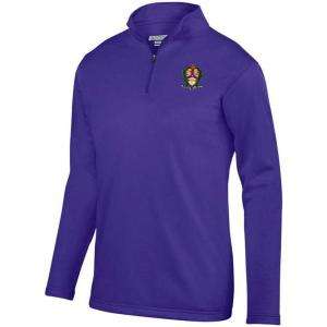 Alpha Kappa Lambda World Famous Crest Wicking Fleece Pullover(Purple)