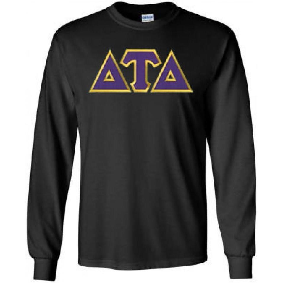 imageDelta Tau Delta Lettered Long SleeveBlack
