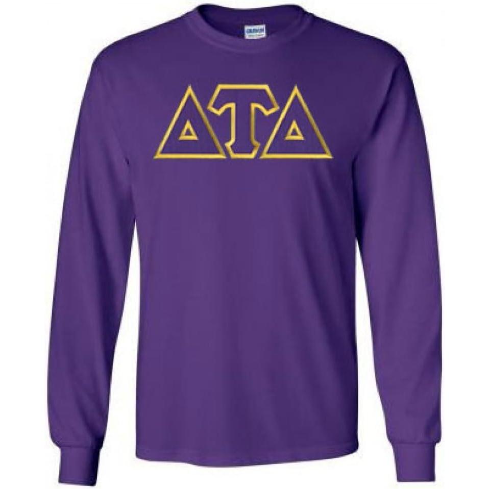 imageDelta Tau Delta Lettered Long SleevePurple