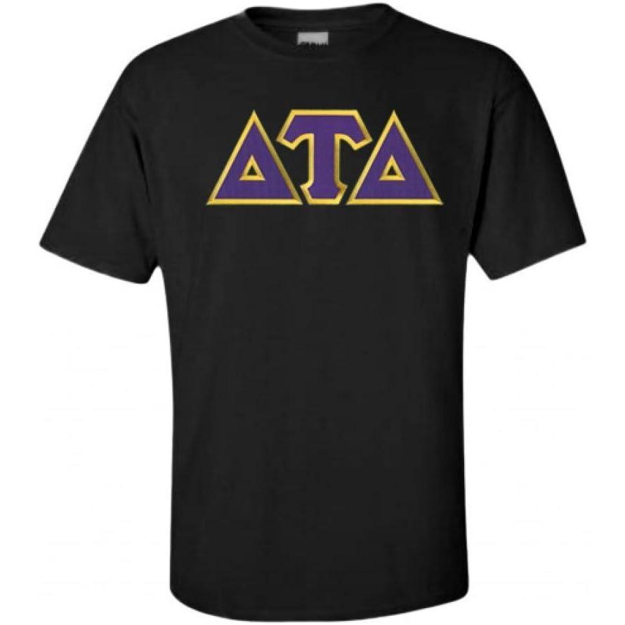 imageDelta Tau Delta Lettered TShirtBlack
