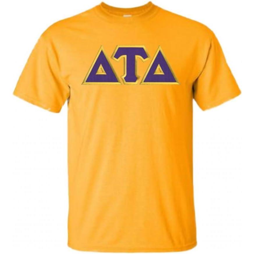 imageDelta Tau Delta Lettered TShirtGold