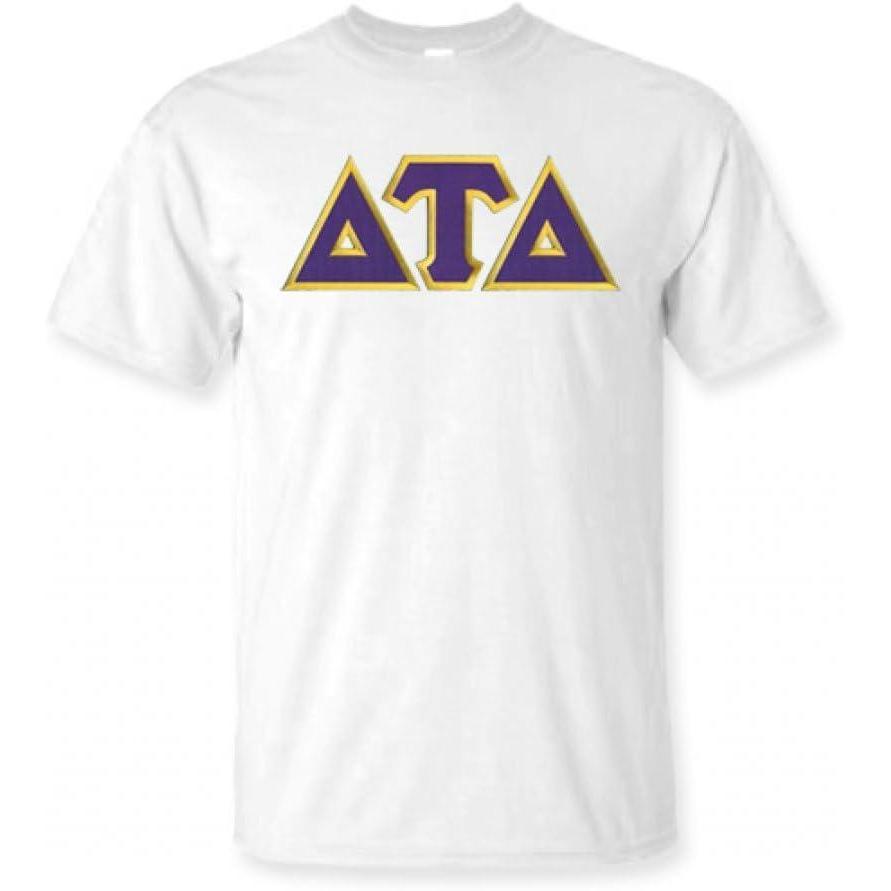 imageDelta Tau Delta Lettered TShirtWhite