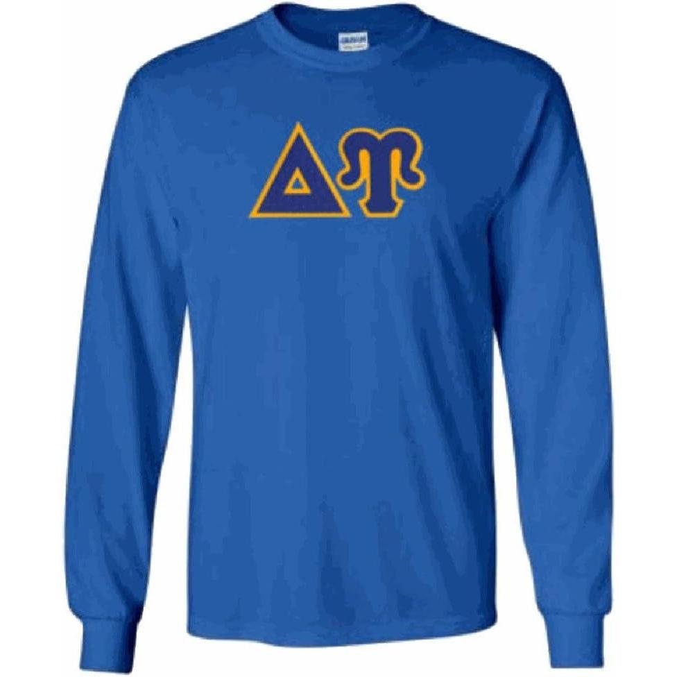 imageDelta Upsilon Lettered Long SleeveRoyal Blue