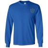 Chi Phi Fraternity Crest Longsleeve Tee(Royal Blue)