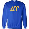 Delta Upsilon World Famous Greek Crewneck(Royal Blue)