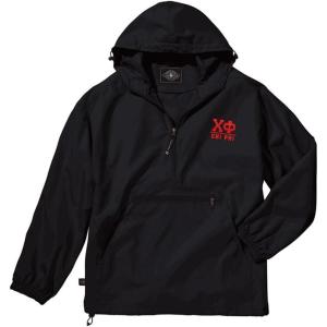 Chi Phi Pack-N-Go Pullover(Black)