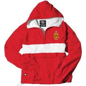 Greekgear Phi Kappa Tau Anorak(Red/White)