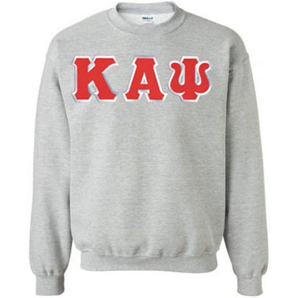 imageKappa Alpha Psi Lettered CrewneckSports Grey