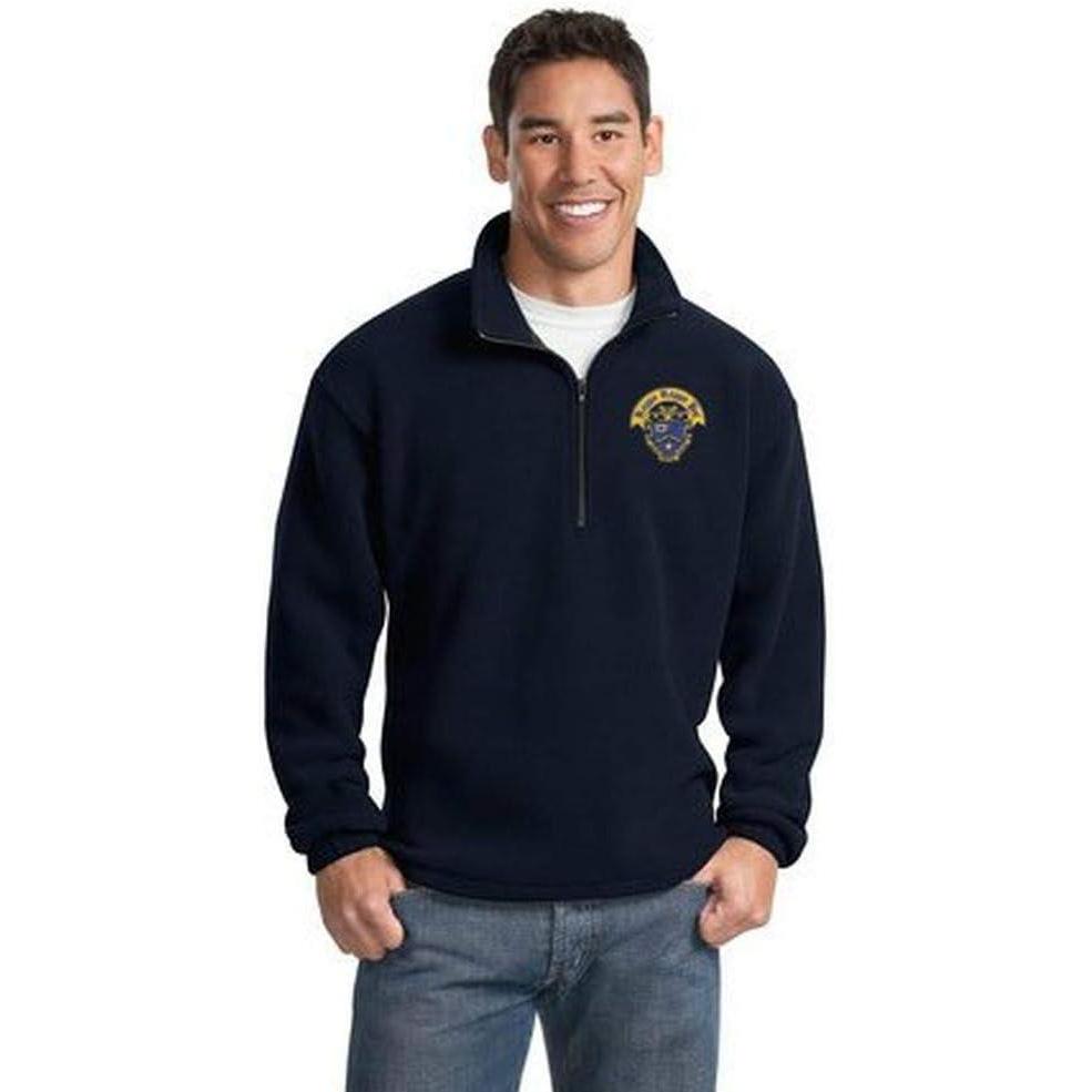 imageKappa Kappa Psi Patch Quarter Zip PulloverBlack