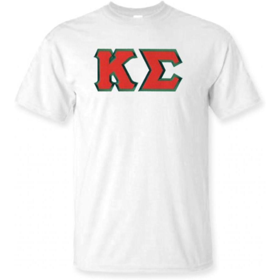 imageKappa Sigma Lettered TShirtWhite