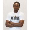 Iota Phi Theta Line Crest Tee(White)