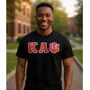 Kappa Alpha Psi Lettered T-Shirt(Black)