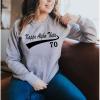 Kappa Alpha Theta Tail Crewneck(Light Grey)