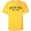 Greekgear Iota Phi Theta Est Tee(Gold)