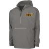 Greekgear Iota Phi Theta Tackle Twill Lettered Pack N Go Pullover(Grey)