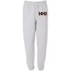 Iota Phi Theta Greek Lettered Thigh Sweatpants(Light Ash Grey)