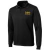 Iota Phi Theta World Famous Long Sleeve Dry Fit Polo(Black)