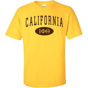 Greekgear Iota Phi Theta State Tee(Gold)