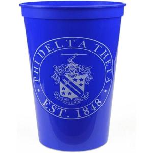 Greekgear Phi Delta Theta Big Plastic Stadium Cup Set of 4