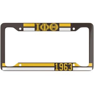 Iota Phi Theta Year License Plate Frames