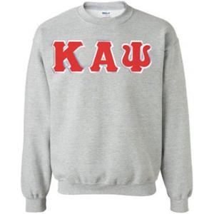 Kappa Alpha Psi Lettered Crewneck(Sports Grey)