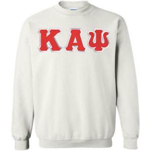 Kappa Alpha Psi Lettered Crewneck(White)
