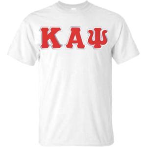 Kappa Alpha Psi Lettered T-Shirt(White)
