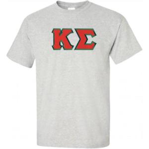 Kappa Sigma Lettered T-Shirt(Sport Grey)