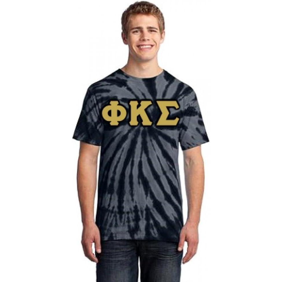 imagePhi Kappa Sigma Essential TieDye Lettered TeeBlack