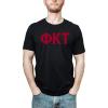 Phi Kappa Tau Letter Tee(Black)