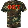 Phi Kappa Tau Lettered Camouflage T-Shirt(Camouflage)