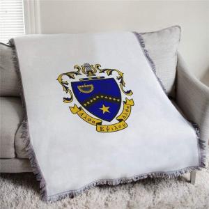 Kappa Kappa Psi Full Color Crest Afghan Blanket Throw