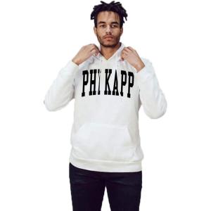 Phi Kappa Tau Nickname Hooded Sweatshirt(White)