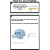 Personalized Kappa Kappa Psi Greek Line Hat(Light Blue)