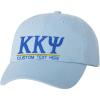 Personalized Kappa Kappa Psi Greek Line Hat(Light Blue)