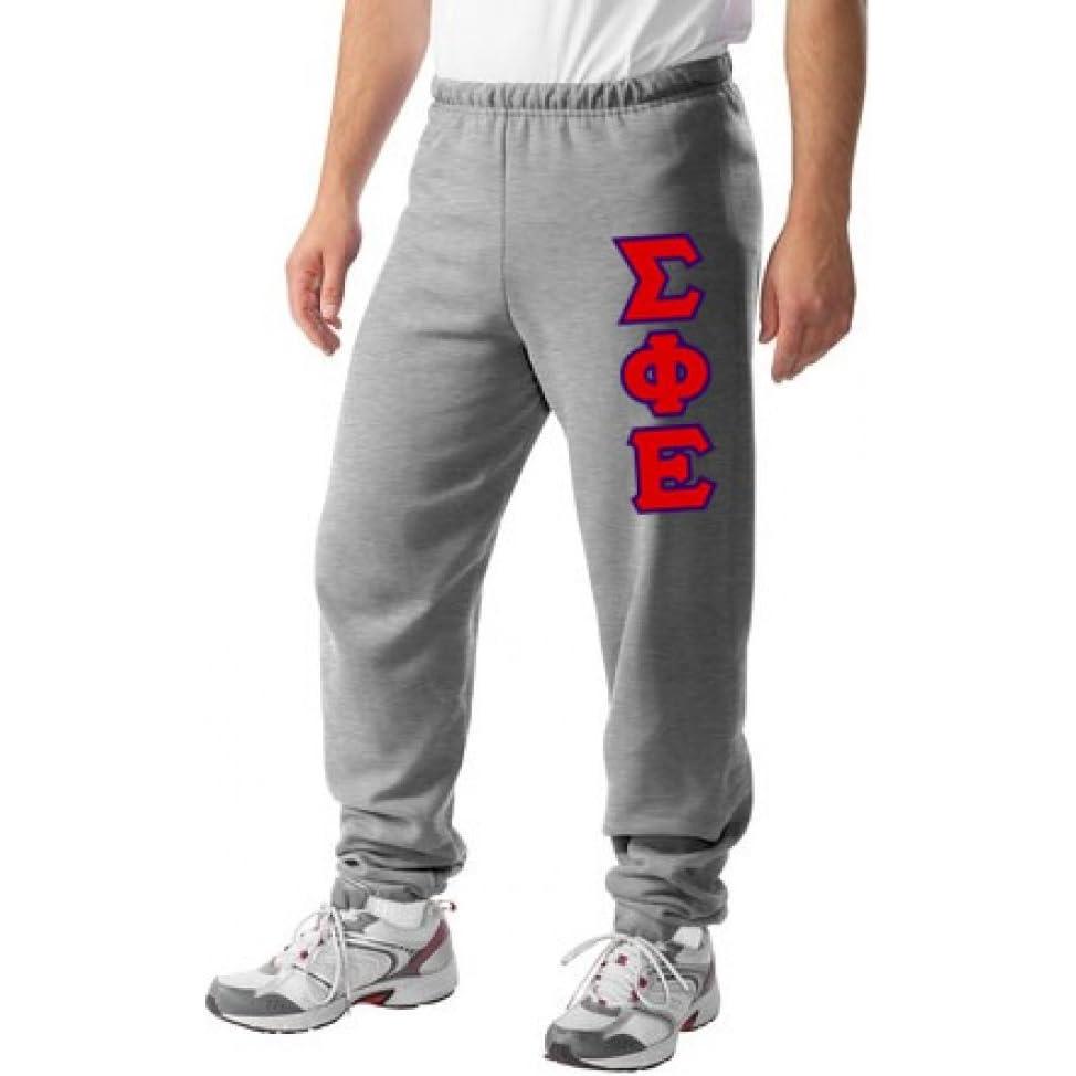 imageSigma Phi Epsilon SigEp Lettered SweatpantsGrey