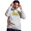 Greekgear Men’s Zeta Psi Capsule Hooded Sweatshirt White(White)