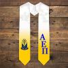 Greekgear Alpha Epsilon Pi Extra Fancy Diagonal Greek Graduation Stole W Crest