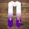 Greekgear Alpha Kappa Lambda Extra Fancy Diagonal Greek Graduation Stole W Crest