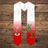 Greekgear Kappa Sigma Extra Fancy Diagonal Greek Graduation Stole W Crest