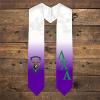 Greekgear Lambda Chi Alpha Extra Fancy Diagonal Greek Graduation Stole W Crest