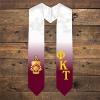 Greekgear Phi Kappa Tau Extra Fancy Diagonal Greek Graduation Stole W Crest