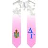 Greekgear Delta Gamma Extra Fancy Diagonal Greek Graduation Stole W Crest