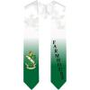 Greekgear Farmhouse Extra Fancy Diagonal Greek Graduation Stole W Crest
