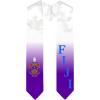 Greekgear Fiji Extra Fancy Diagonal Greek Graduation Stole W Crest
