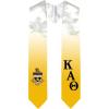 Greekgear Kappa Alpha Theta Extra Fancy Diagonal Greek Graduation Stole W Crest